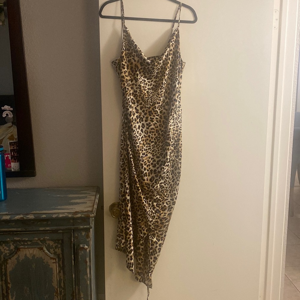 Leopard print dress! Tags on, never worn.